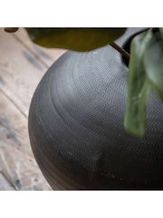 Gallery Home Black Artisan Metal Wide Arrow Vase - Image 2 of 3