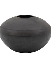 Gallery Home Black Artisan Metal Wide Arrow Vase - Image 3 of 3