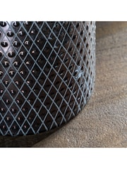 Gallery Home Grey Erina Etched Medium Lustre Vase - Image 2 of 3