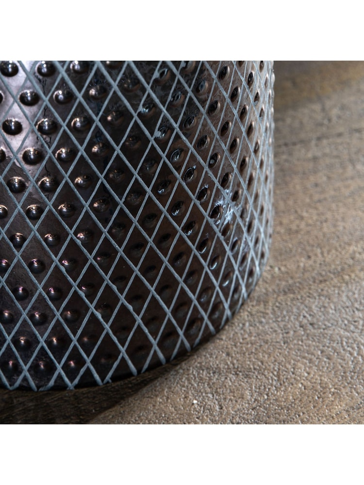 Gallery Home Grey Erina Etched Medium Lustre Vase - Image 2 of 3