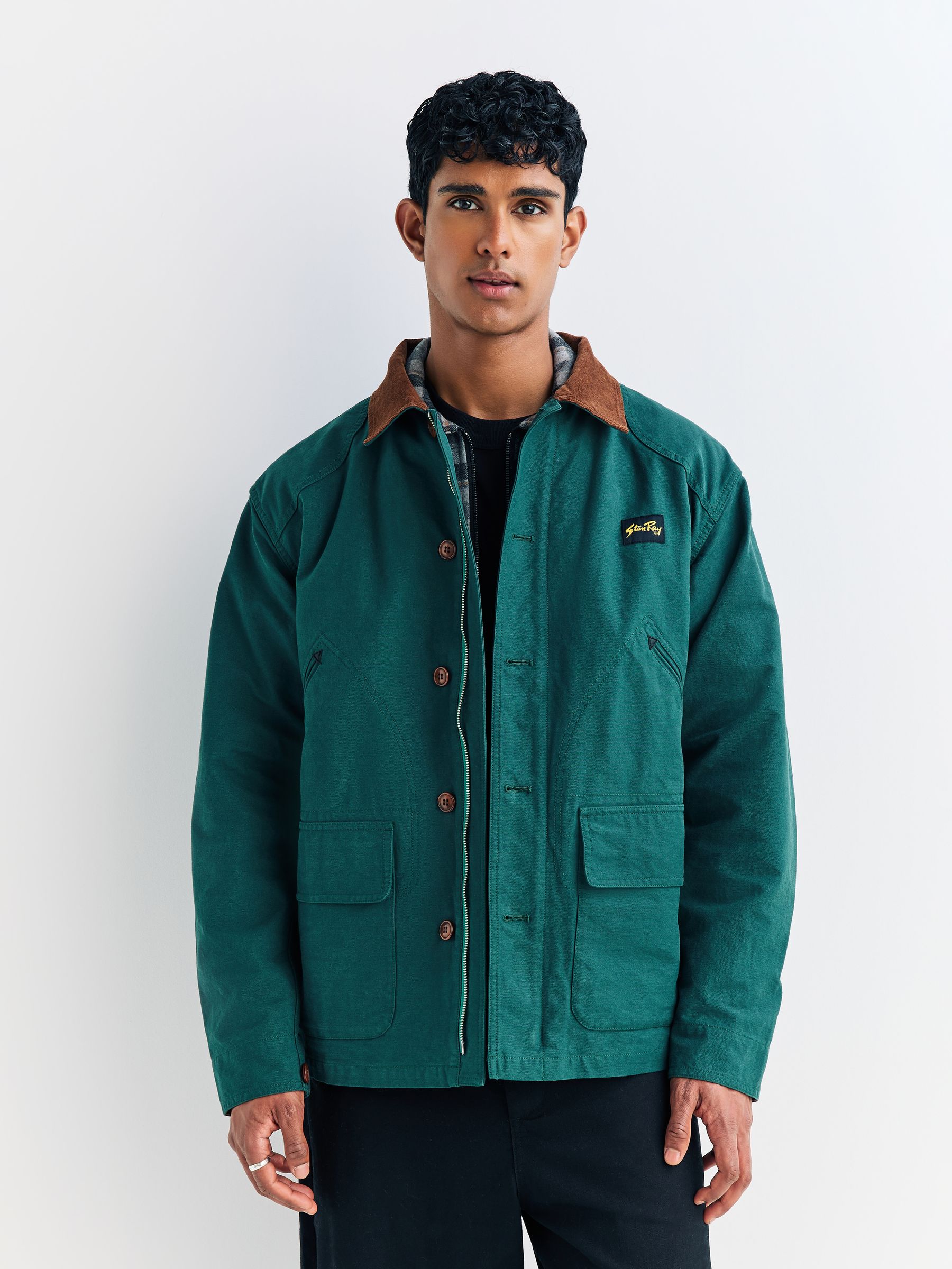 Buy Stan Ray Green Hunters Jacket from the Next UK online shop
