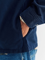 Stan Ray Blue Zip Front Shirt - Image 6 of 6