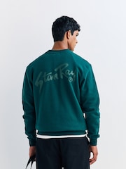 Stan Ray Green Crew Sweatshirt - Image 4 of 4