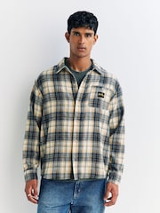 Stan Ray Blue Flannel Shirt - Image 1 of 4