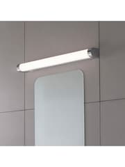 Gallery Home Chrome Mode Wall Light Ribbed - Image 1 of 7