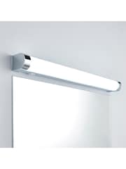 Gallery Home Chrome Mode Wall Light Ribbed - Image 3 of 7