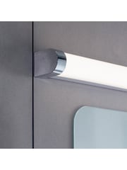 Gallery Home Chrome Mode Wall Light Ribbed - Image 4 of 7