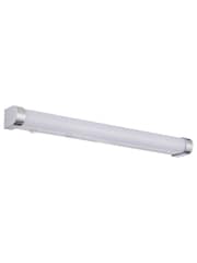 Gallery Home Chrome Mode Wall Light Ribbed - Image 6 of 7