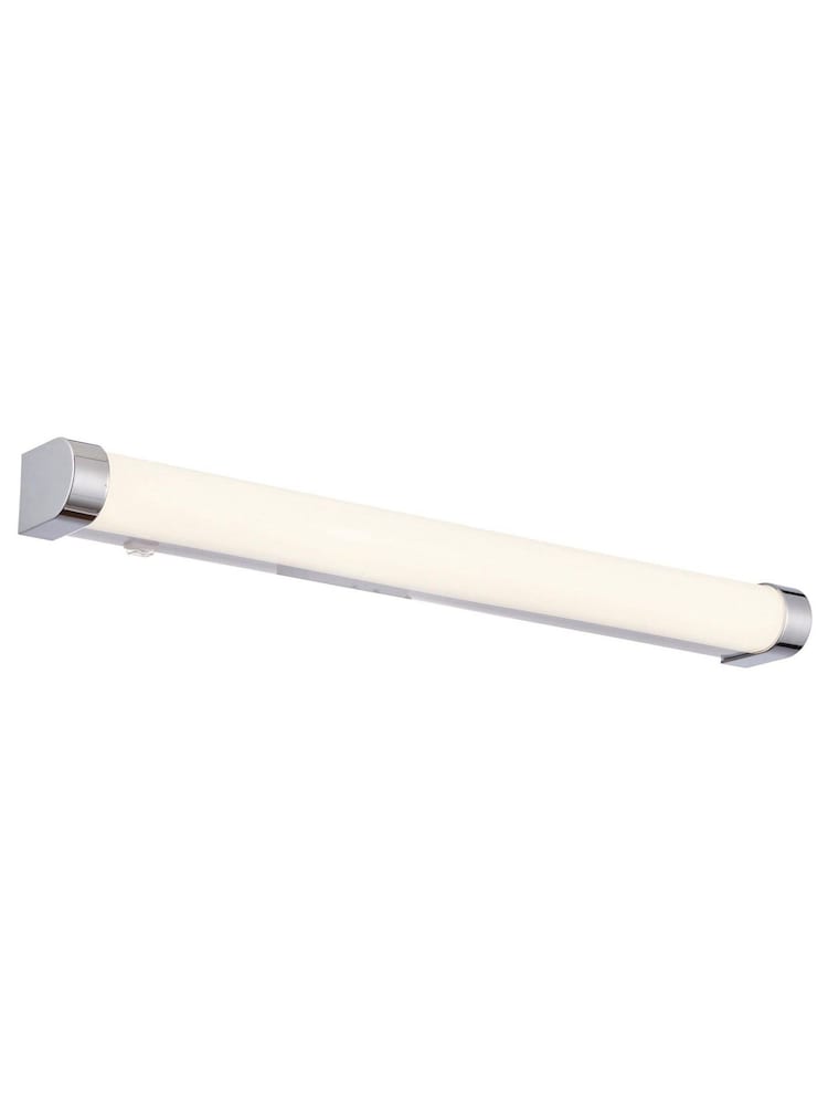 Gallery Home Chrome Mode Wall Light Ribbed - Image 7 of 7