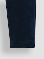 JoJo Maman Bébé Blue Slim Cord Trousers - Image 3 of 3