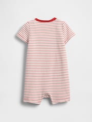 Gap Red Logo Raglan One-Piece (Newborn-24mths) - Image 2 of 3