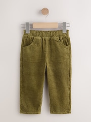Olive Green Cord Trousers (3mths-7yrs) - Image 5 of 9