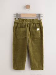 Olive Green Cord Trousers (3mths-7yrs) - Image 6 of 9