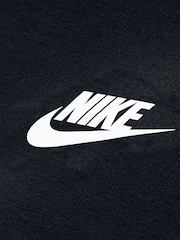 Nike Black Little Kids Club Crew and Wide Leg Joggers Set - Image 5 of 5