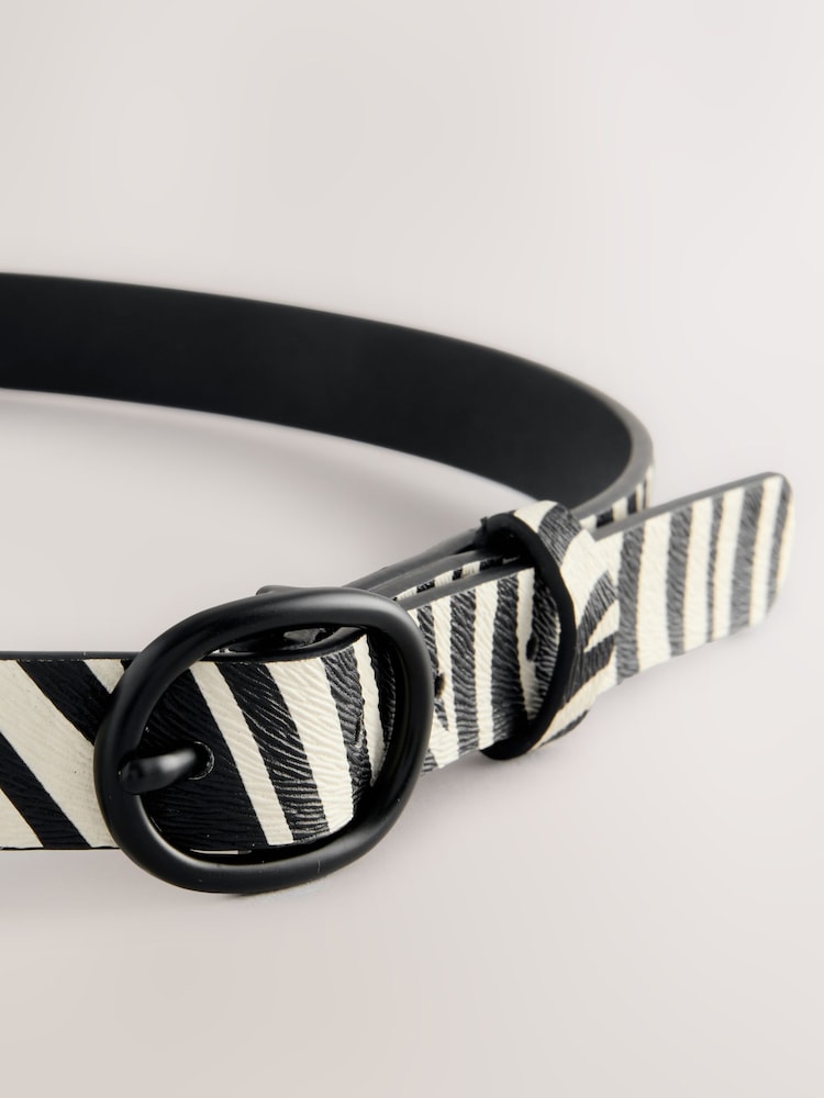 Black/White Belt - Image 2 of 3 Black/White Belt - Image 2 of 3