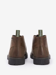 Barbour® Brown Maxwell Leather Chukka Boot - Image 3 of 5