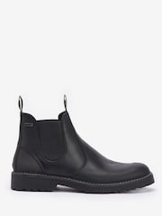 Barbour® Black Patton Leather Chelsea Boot - Image 1 of 5