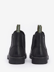 Barbour® Black Patton Leather Chelsea Boot - Image 4 of 5