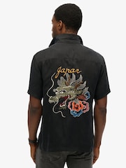 Superdry Grey Merchant Suika Shirt - Image 2 of 6