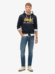 Superdry Blue Vintage Logo Cali Relaxed Hoodie - Image 3 of 6