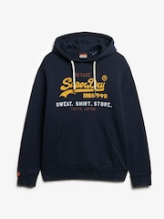 Superdry Blue Vintage Logo Cali Relaxed Hoodie - Image 5 of 6
