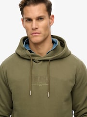 Superdry Green Utility Sport Hoodie - Image 4 of 7