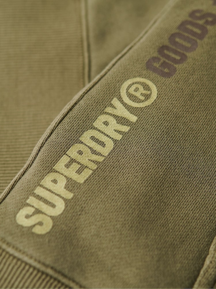 Superdry Green Utility Sport Hoodie - Image 7 of 7