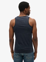 Superdry Blue Vintage Logo Cali Vest - Image 2 of 6