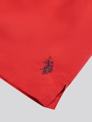 U.S. Polo Assn. Red Boys Cut and Sew Swim Shorts - Image 3 of 4