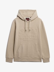 Superdry Nude Embossed Graphic Hoodie - Image 5 of 6