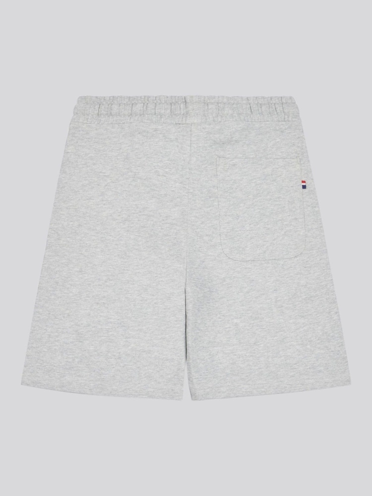 U.S. Polo Assn. Grey Boys 100% Cotton Player 3 Sweat Shorts - Image 2 of 4