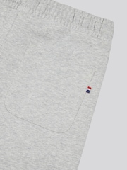 U.S. Polo Assn. Grey Boys 100% Cotton Player 3 Sweat Shorts - Image 4 of 4