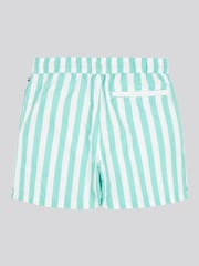 Azul - U.S. Polo Assn. Boys Stripe Swim Shorts - Imagen 2 de 3