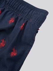 U.S. Polo Assn. Boys Double Horsemen Repeat Swim Shorts - Imagen 3 de 3