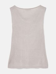 Mint Velvet Cream Draped Top - Image 7 of 7