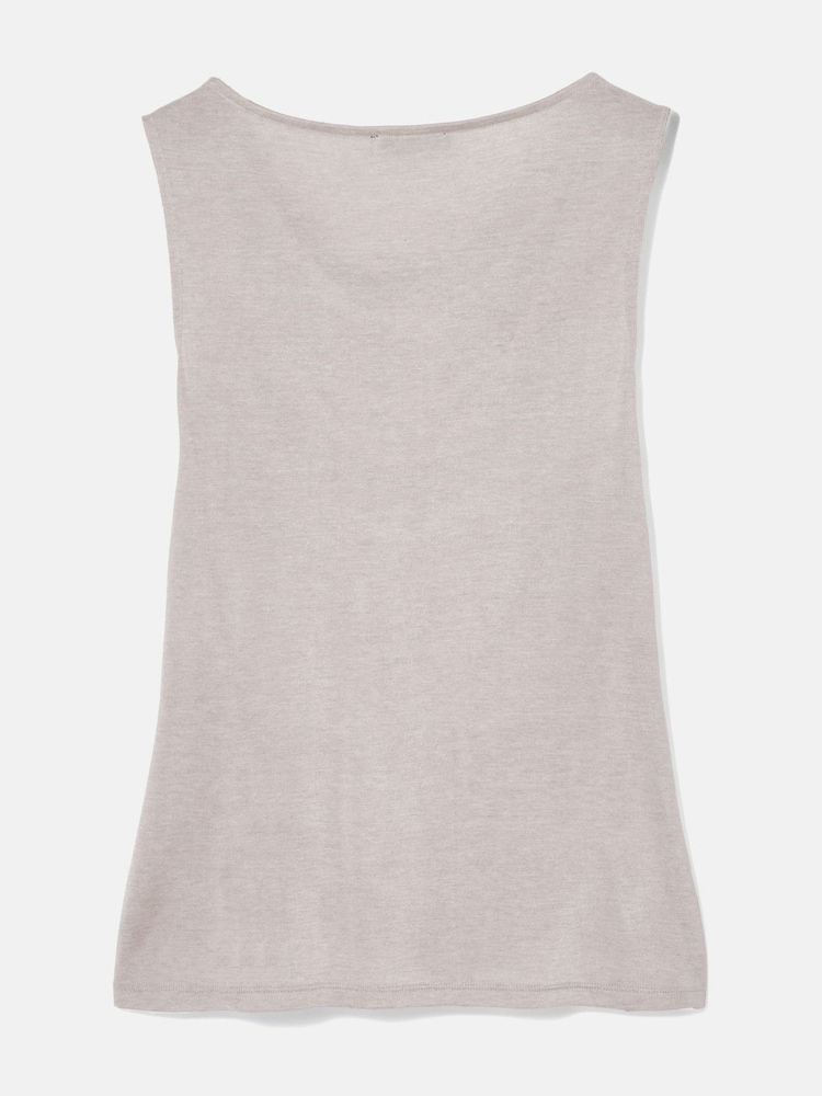 Mint Velvet Cream Draped Top - Image 7 of 7 Mint Velvet Cream Draped Top - Image 7 of 7