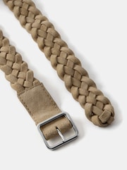 Mint Velvet Natural Suede Woven Belt - Image 3 of 3