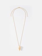 Mint Velvet Gold Tone Shell Pendant - Image 1 of 3