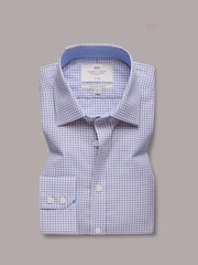 Hawes & Curtis Pink 100% Cotton Multi Check Slim Shirt - Image 2 of 3