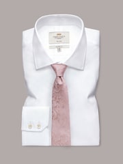 Hawes & Curtis Pink Wedding Paisley Tie - Image 3 of 3
