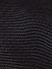 Hawes & Curtis Plain Repp Black Tie - Image 2 of 3