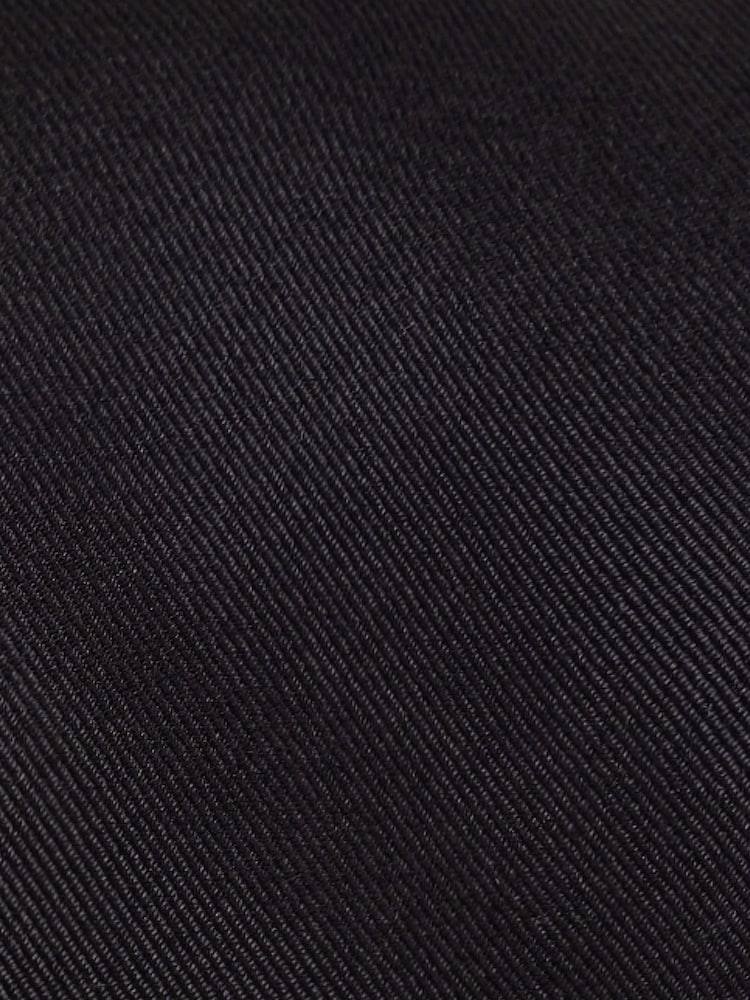 Hawes & Curtis Plain Repp Black Tie - Image 3 of 3 Hawes & Curtis Plain Repp Black Tie - Image 3 of 3
