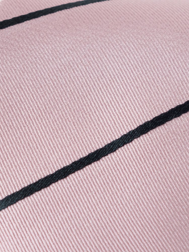 Hawes & Curtis Pink Stripe Repp Tie - Image 2 of 3