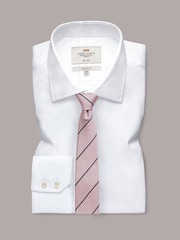 Hawes & Curtis Pink Stripe Repp Tie - Image 3 of 3