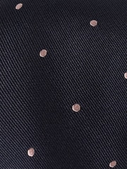 Hawes & Curtis Blue Spot Repp Tie - Image 2 of 3