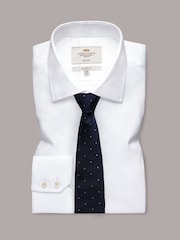 Hawes & Curtis Blue Spot Repp Tie - Image 3 of 3