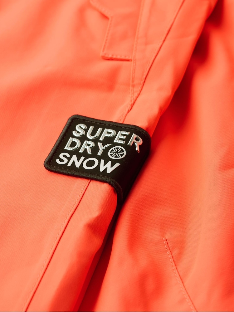 Superdry Orange Freestyle Core Ski Trousers - Image 9 of 9