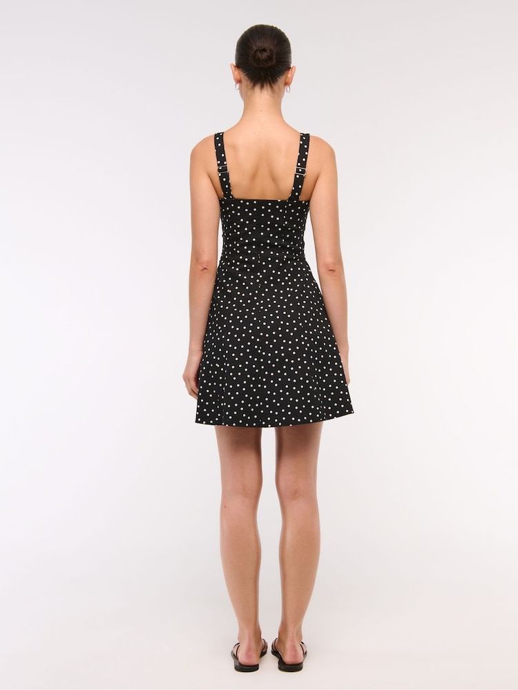 Buy Abercrombie & Fitch Stretch Polka Dot Mini Black Dress from Next Luxembourg Buy Abercrombie & Fitch Stretch Polka Dot Mini Black Dress from Next Luxembourg