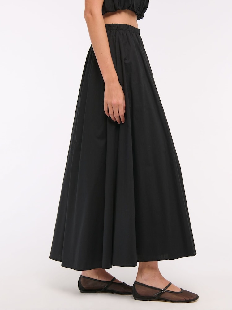 Abercrombie & Fitch Elasticated Waist Full Maxi Skirt - Image 4 of 6
