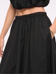 Abercrombie & Fitch Elasticated Waist Full Maxi Skirt - Image 5 of 6